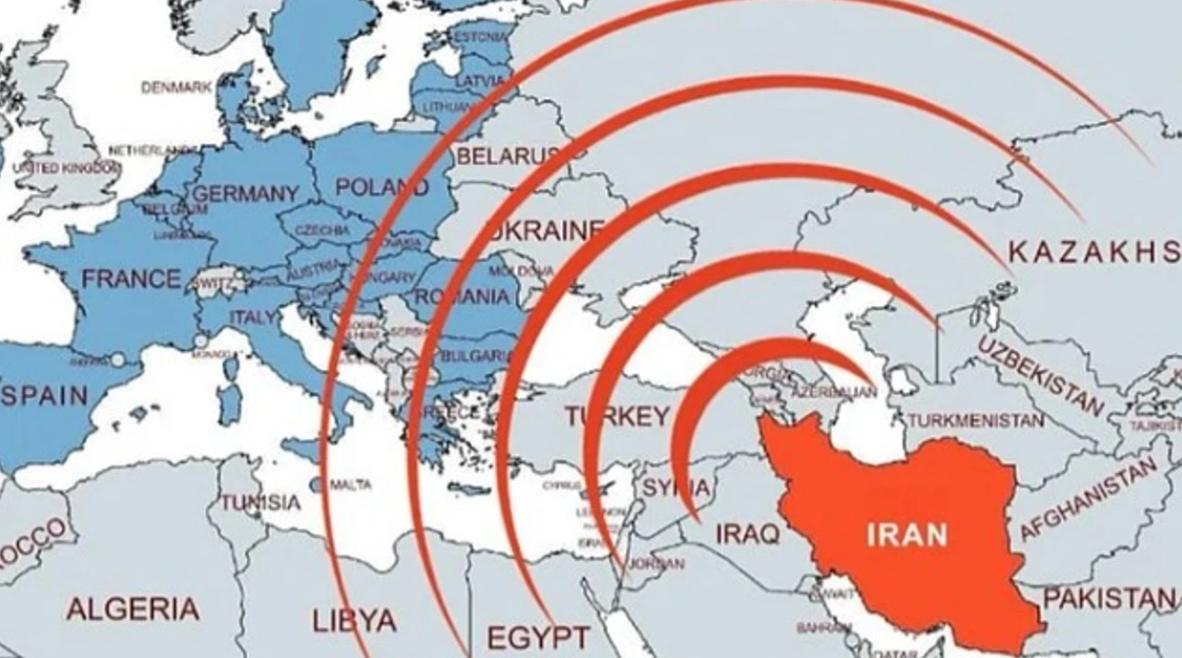 Israel Publishes Map of Iranian Missile Range — Claims They Could Reach as Far as Kosovo
