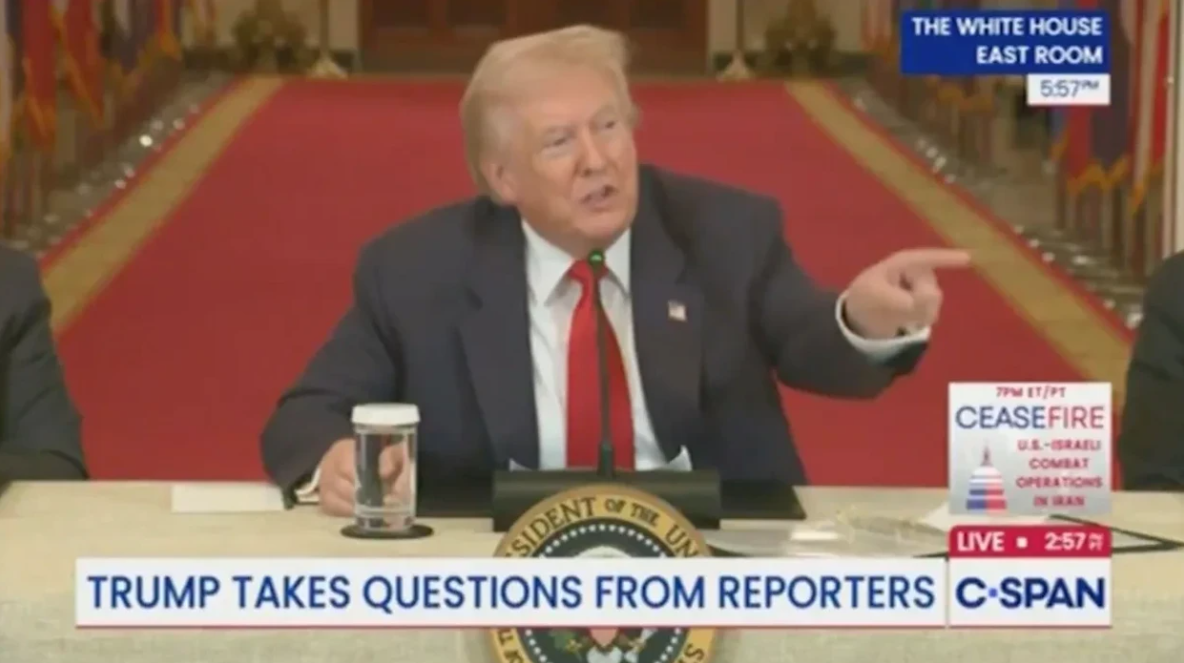 Trump’s Reaction When Asked About Claims Russia Is Helping Iran